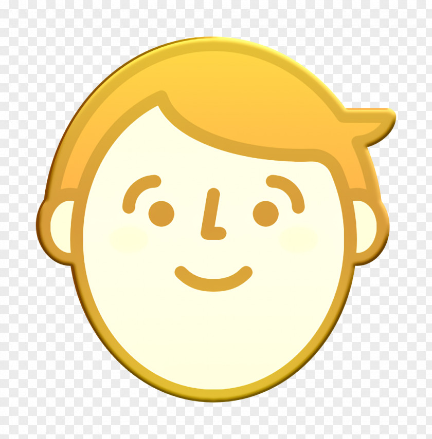 Man Icon Happy People Emoji PNG