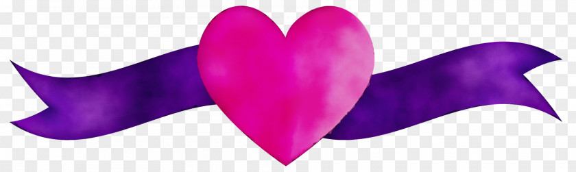 Petal Love Heart Purple Violet Pink Magenta PNG
