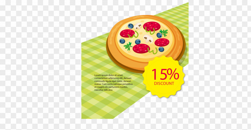 Vector Hand Painted Pizza Adobe Illustrator PNG