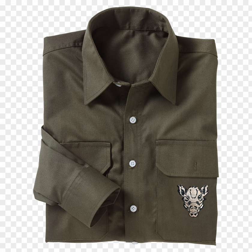 Boar Hunting Dress Shirt Sleeve Button Khaki Barnes & Noble PNG