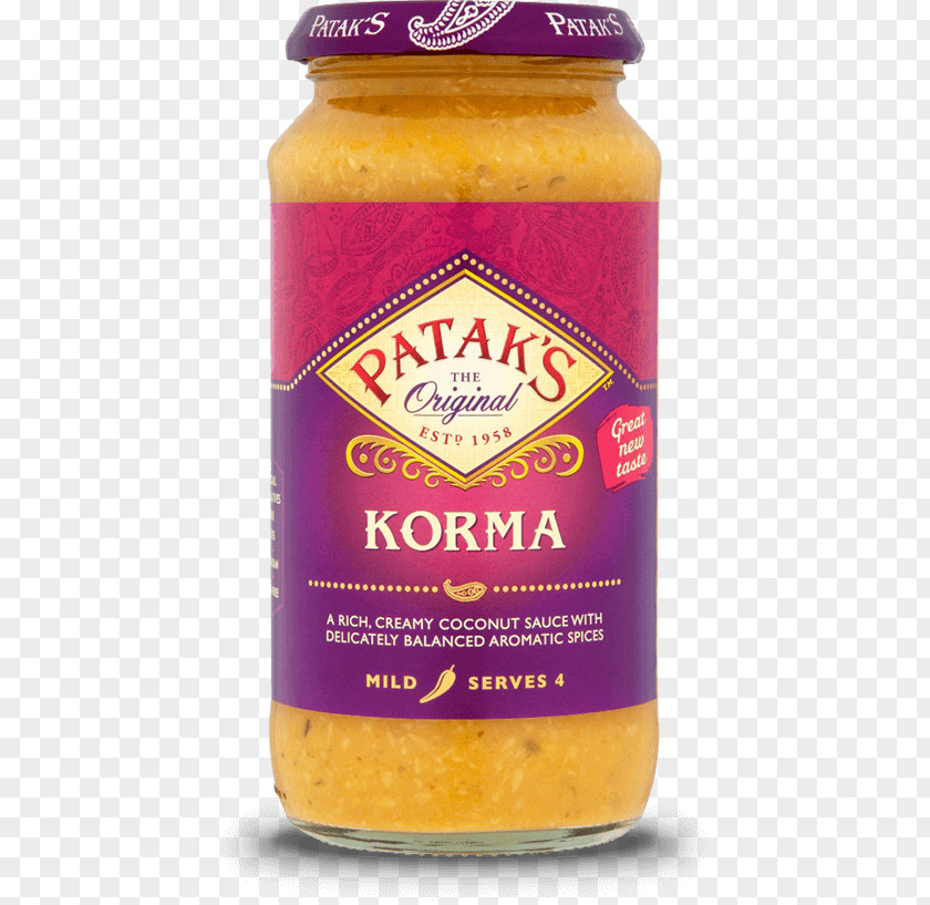 Cooking Pasanda Korma Indian Cuisine Cream Patak's PNG