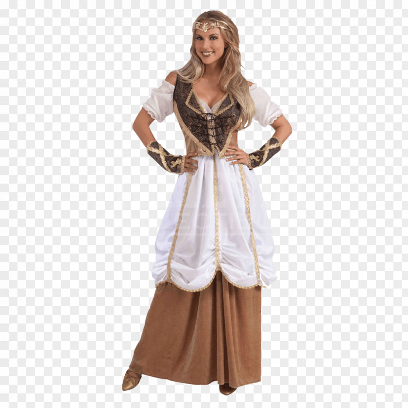Dress Middle Ages Renaissance Clothing Costume Skirt PNG