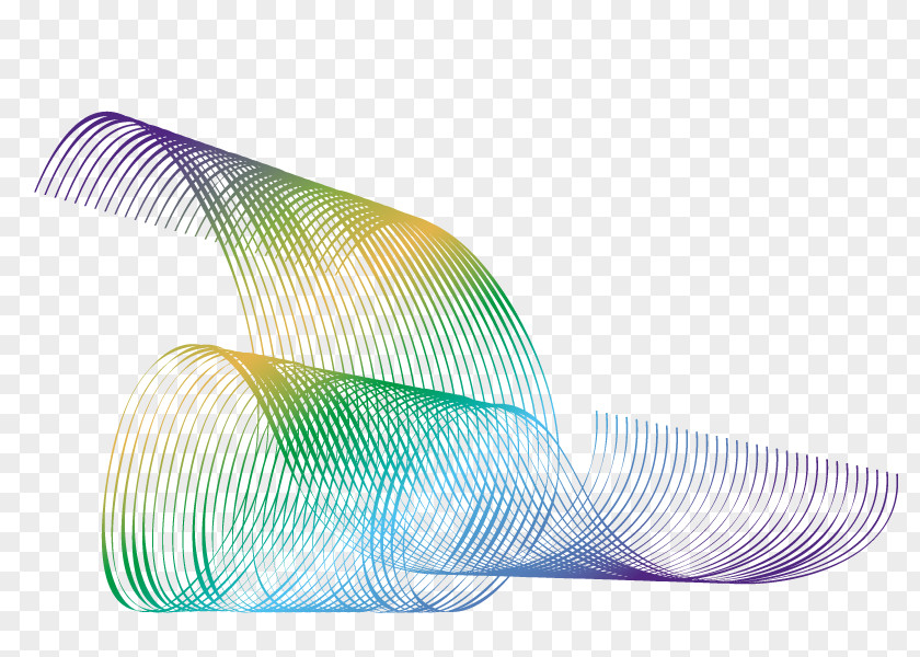 Irregular Lines Decoration RGB Color Model PNG