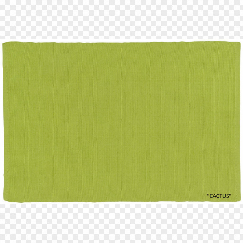 Lime Wedge Place Mats Rectangle Textile Green PNG