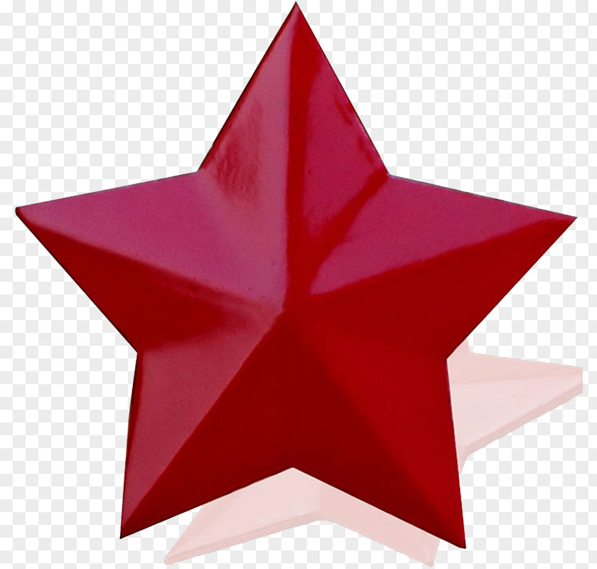 Star Red August Background PNG