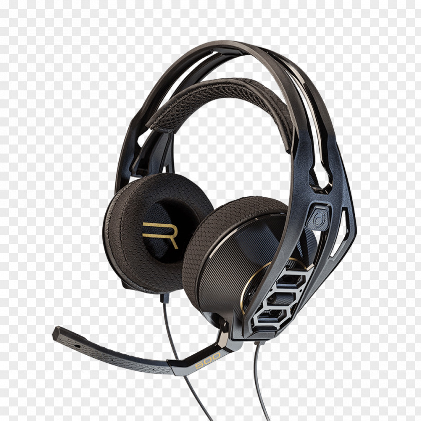 Microphone Plantronics RIG 500HD Headphones 7.1 Surround Sound PNG