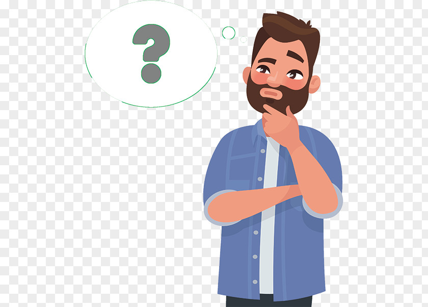 Royalty-free The Thinker Cartoon PNG