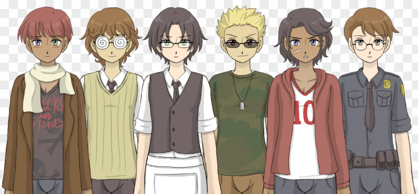 Sprite Visual Novel Otome Game Character PNG
