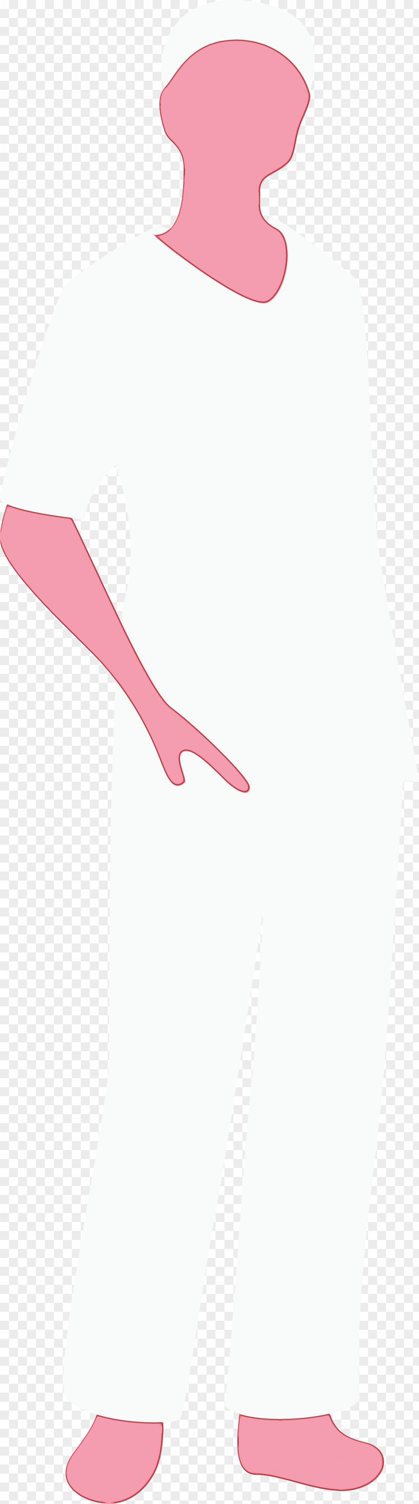 Cartoon Headgear Pink M Angle Font PNG