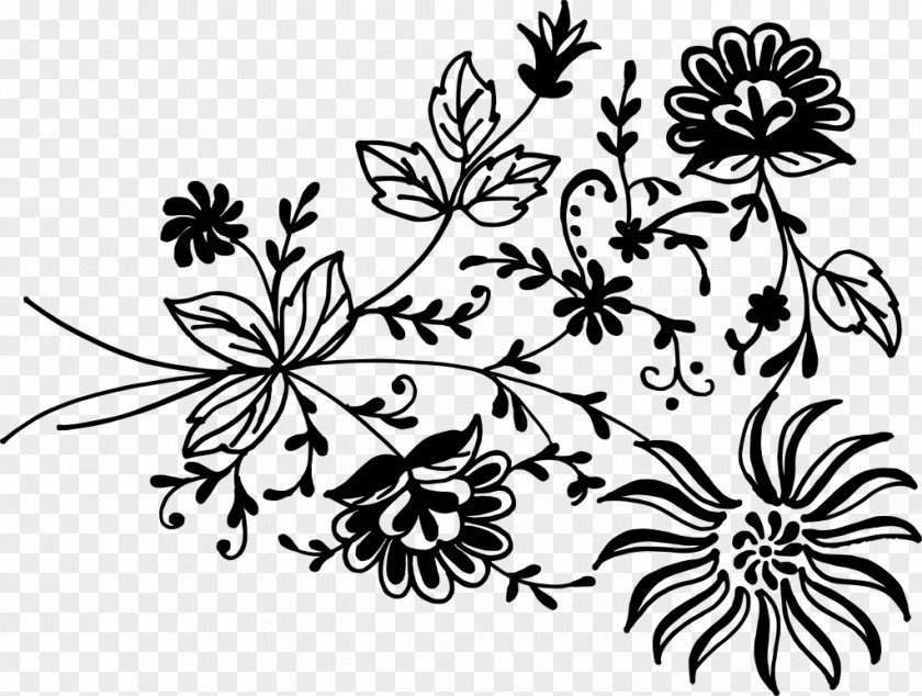 Floral Ornament Flower Design Clip Art PNG