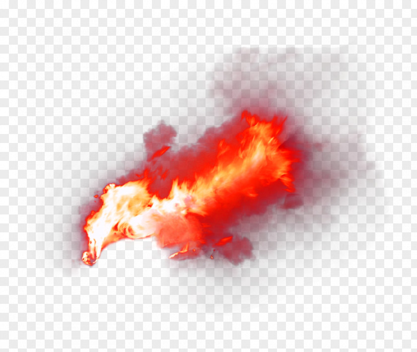 Red Fresh Flame Effect Element Fire Alpha Compositing PNG