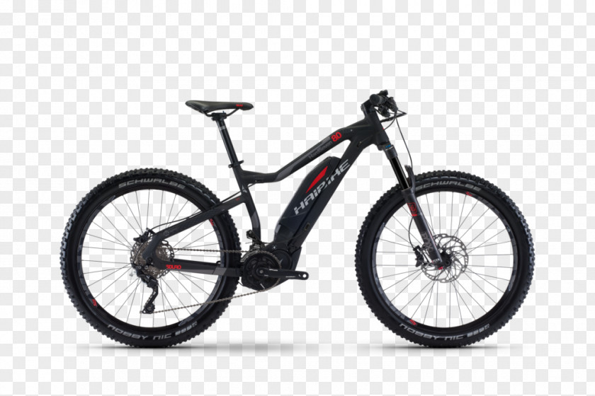 Bicycle HAIBIKE SDURO FullSeven LT 6.0 Elcykel MTB Heldämpad Röd/vit Electric Mountain Bike PNG