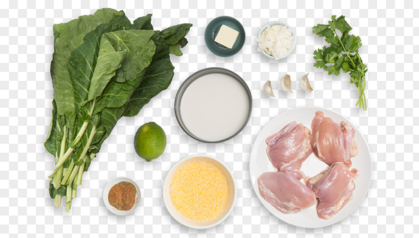 Collard Greens Chicken Curry Leaf Vegetable Roti Tarkari Recipe PNG