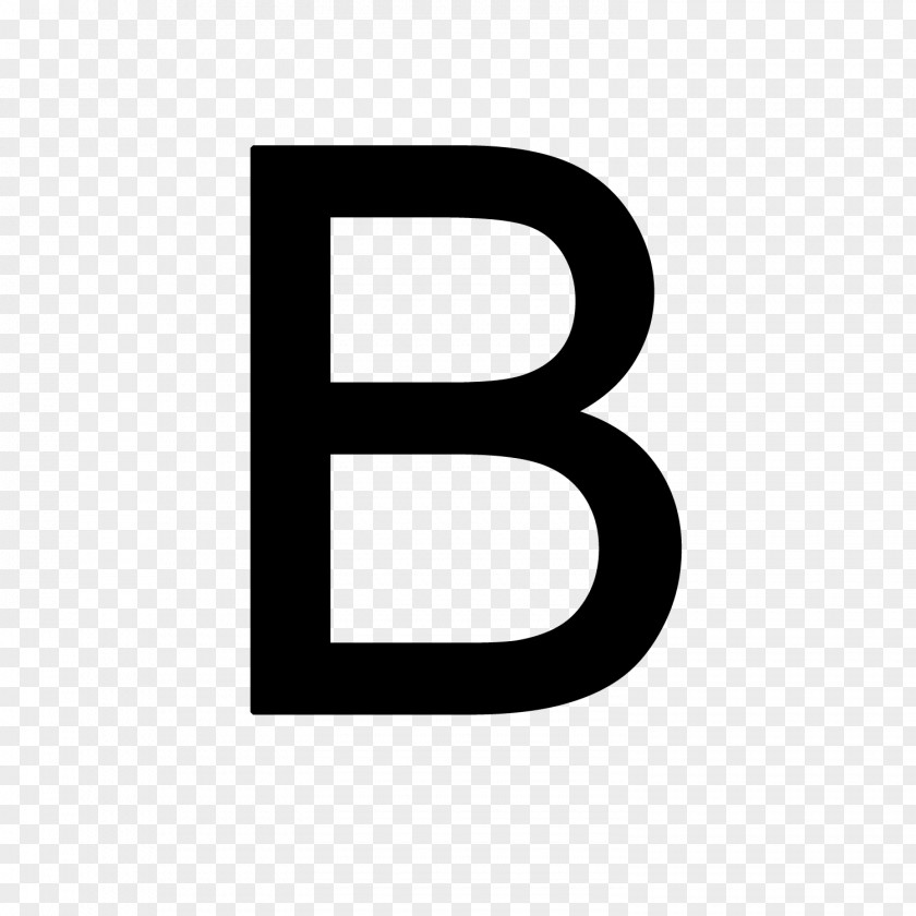 Letter B Logo Brand Pattern PNG