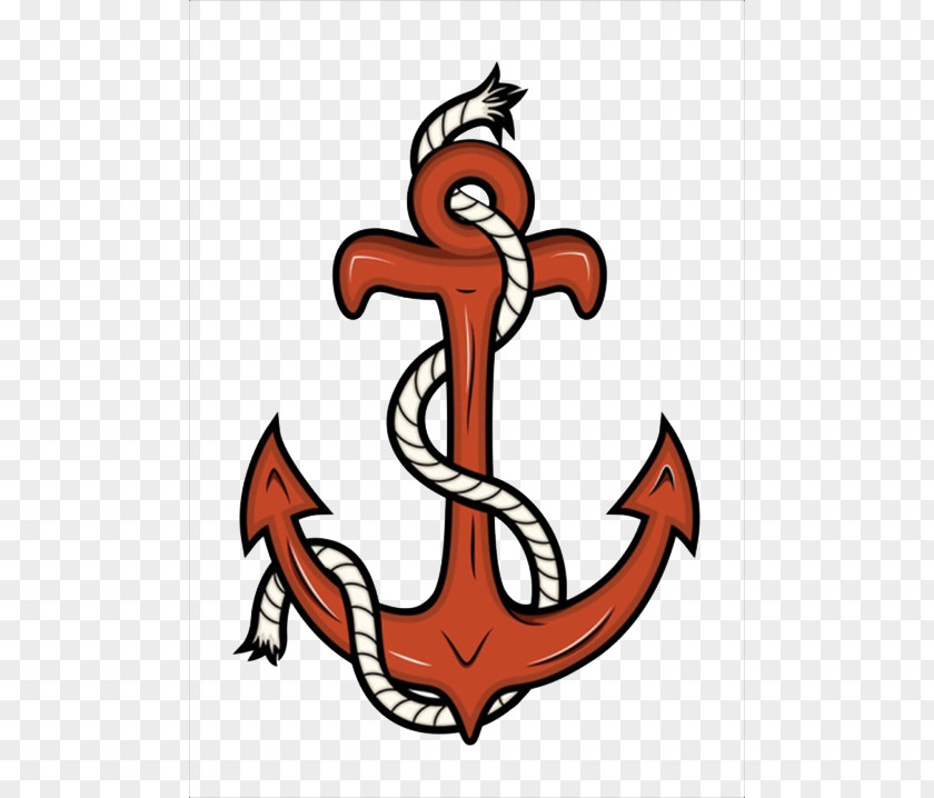 Red Brown Anchor Point Drawing Photography Illustration PNG
