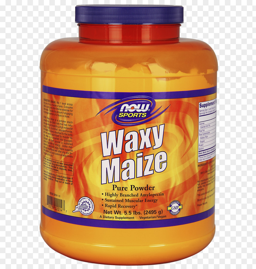 Waxy Corn Dietary Supplement Bodybuilding Starch Carbohydrate PNG