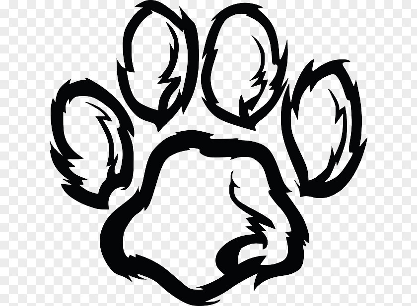 Grand Blanc Bobcat Paw Clip Art Wildcat Openclipart Free Content Download PNG