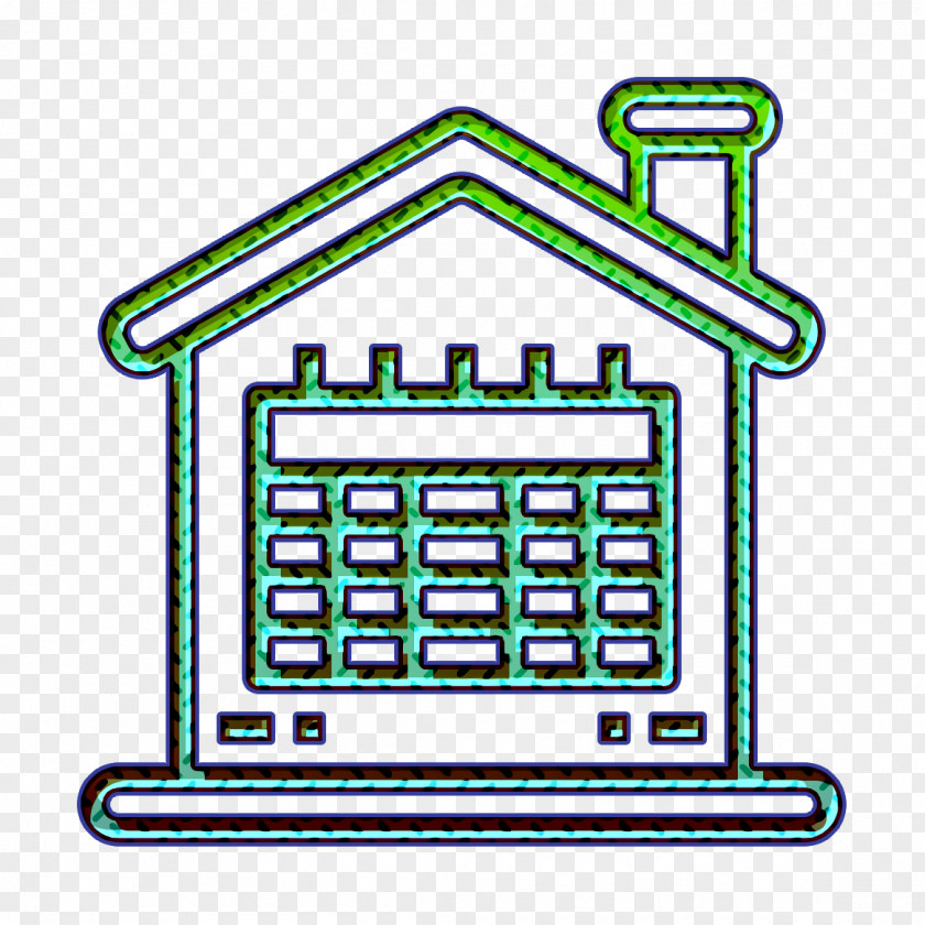 Real Estate Icon Home Calendar PNG