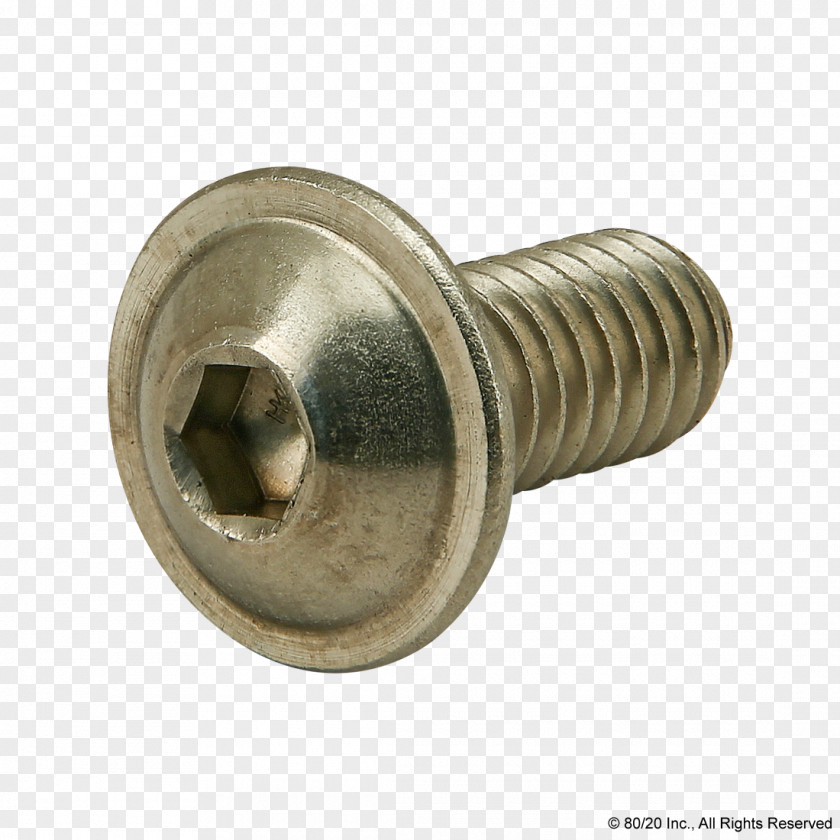 Screw Fastener T-nut 80/20 Flange PNG