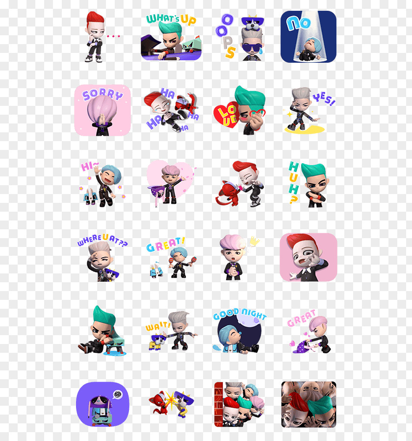 Line BIGBANG Sticker LINE Last Dance Tour Japan Dome PNG