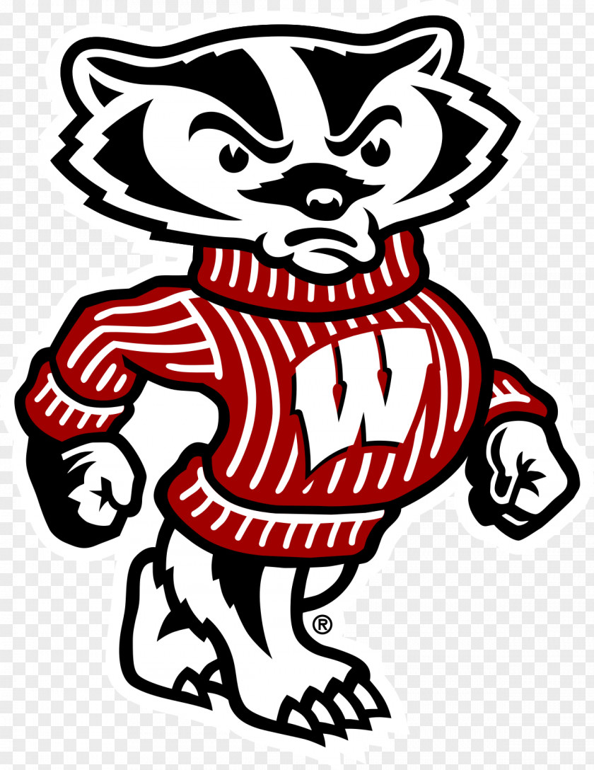 Mascot Vector Camp Randall Stadium Wisconsin Badgers Football Bucky Badger Sport PNG