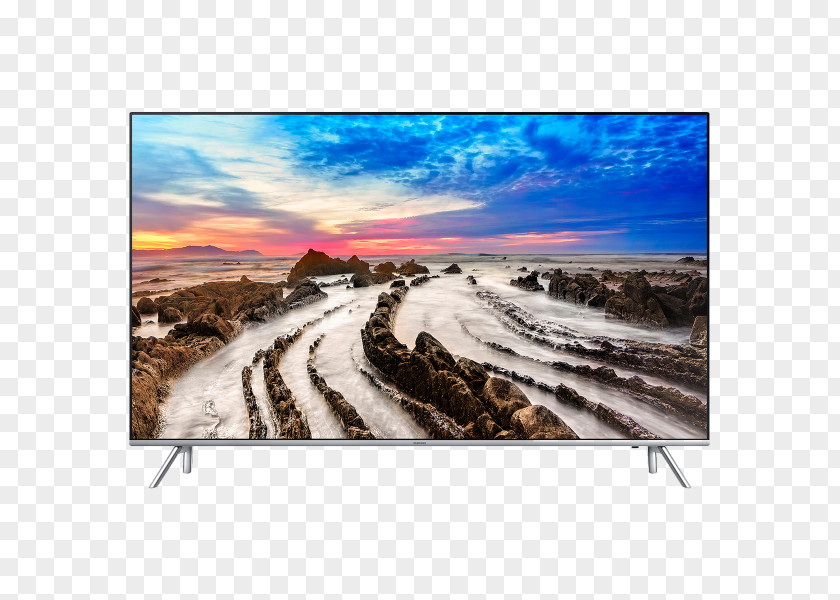 Samsung MU7000 4K Resolution LED-backlit LCD Ultra-high-definition Television PNG