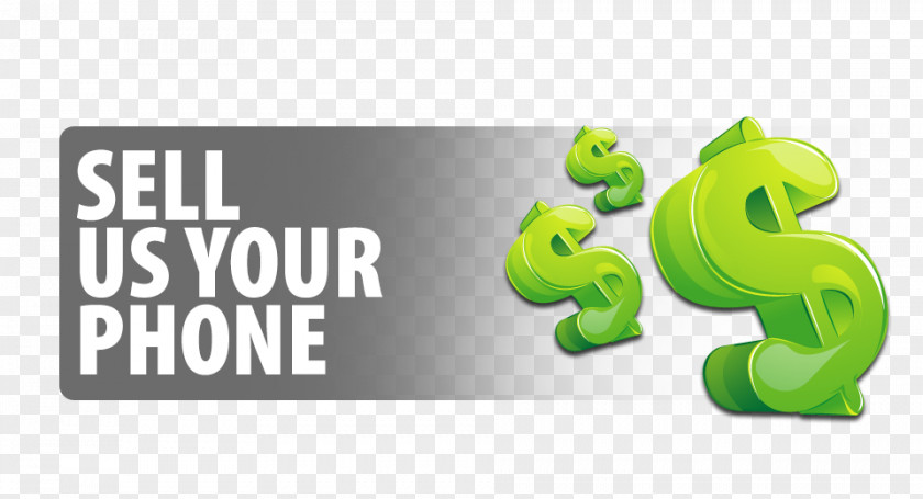 Sell Phone Logo Brand Green PNG