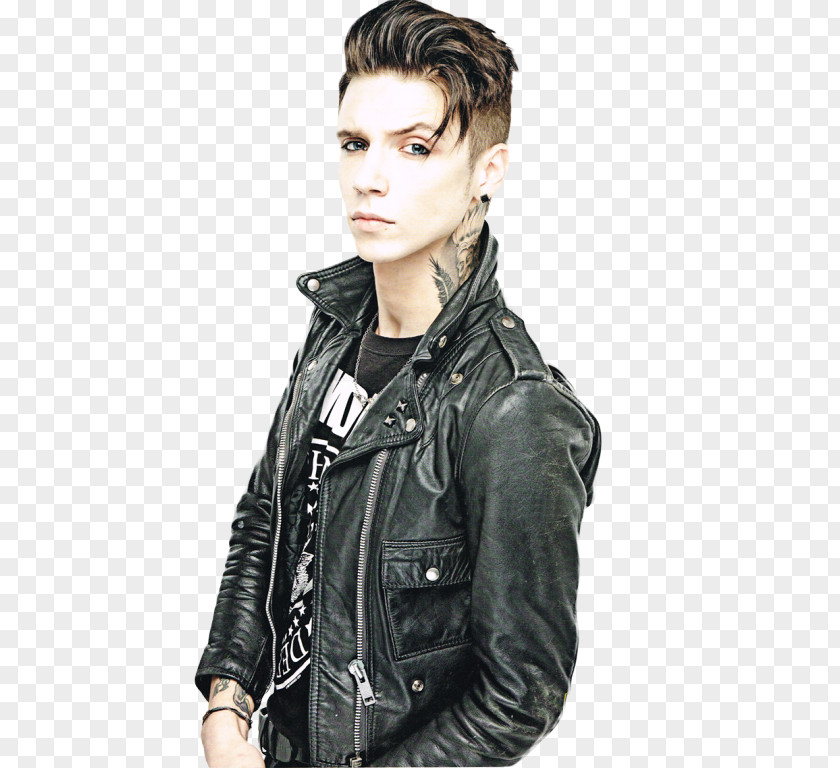 Andycr Black Veil Brides Hairstyle Male Kerrang! PNG