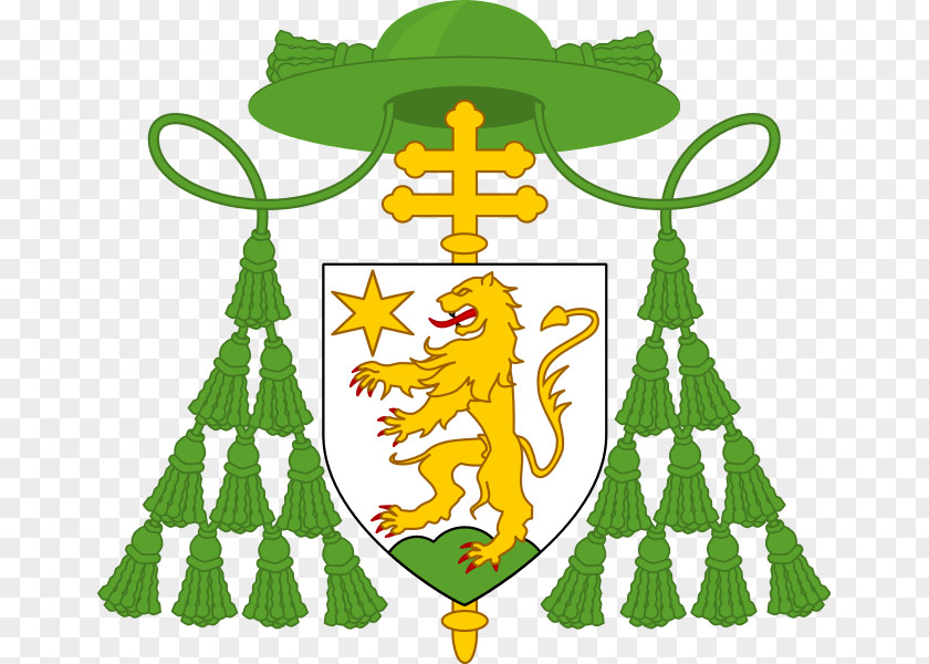 Apostolic Nunciature To The Philippines Priest Galero Cardinal Escutcheon Heraldry PNG