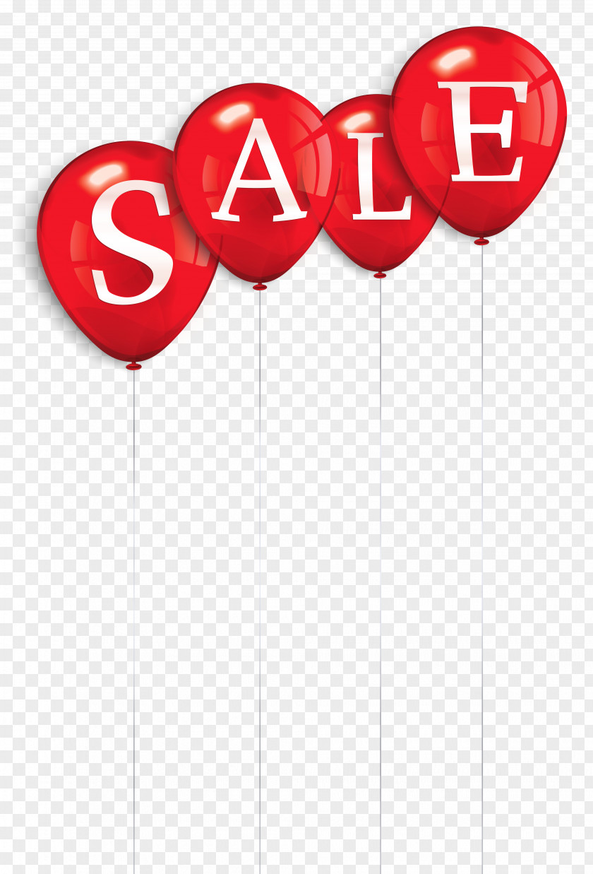 Balloons Sale Clipart Image Sales Balloon Clip Art PNG