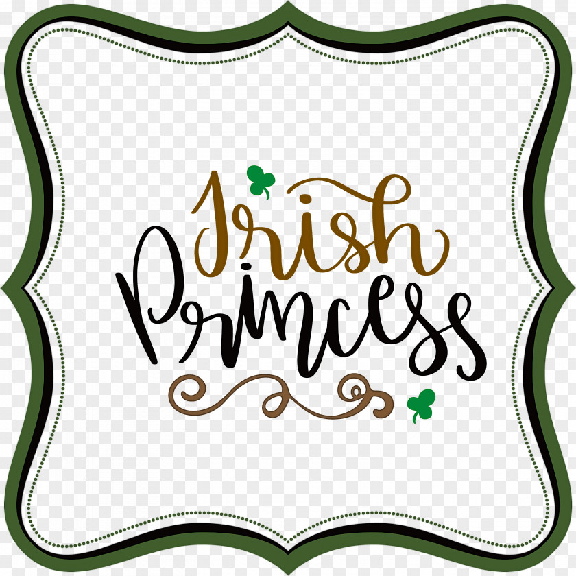 Irish Princess Saint Patrick Patricks Day PNG