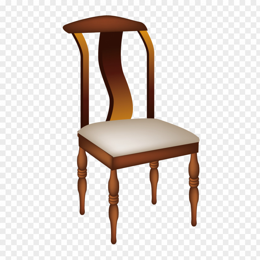Retro Seat Table Light Furniture Chair PNG