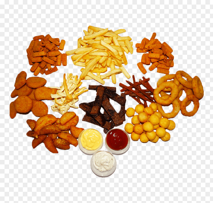 Fried Food Ingredient Junk Cartoon PNG