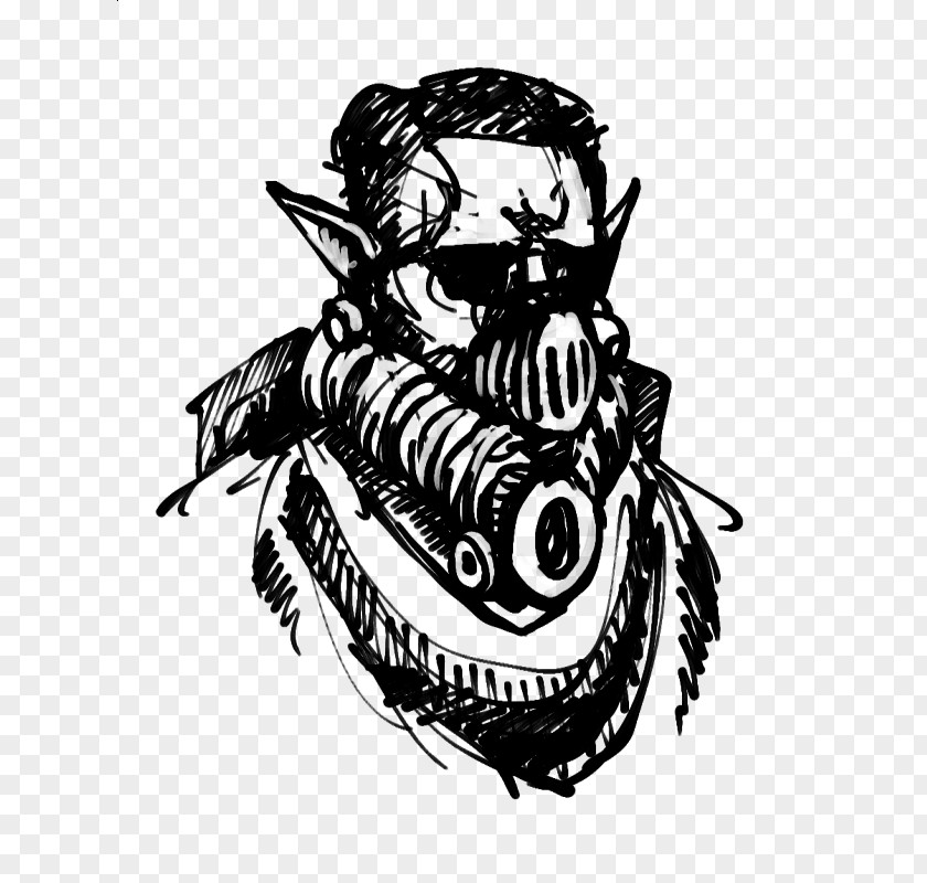 Gas Mask Drawing Art Graphic Design PNG