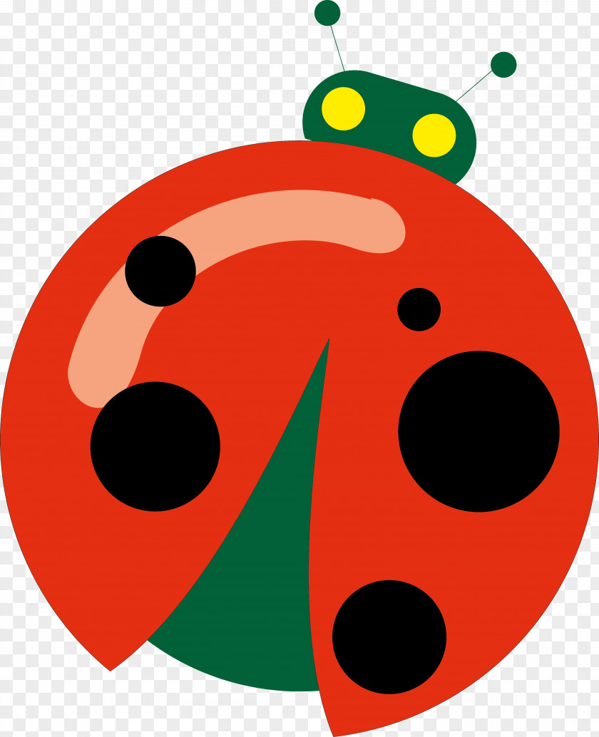 Ladybird Insect Coccinella Septempunctata Clip Art PNG