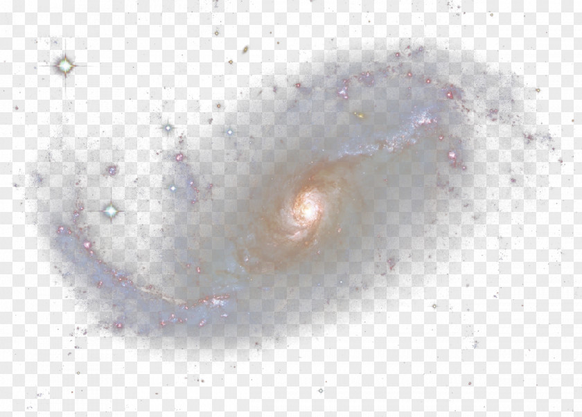 Spiral Galaxy Organism Angle Close-up Pattern PNG