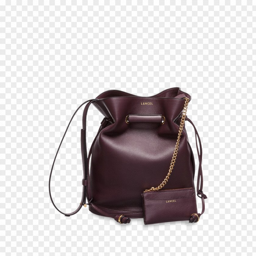 Bag Lancel Leather Handbag Sac Seau PNG