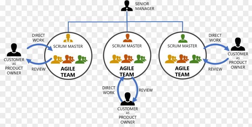Business Agile Software Development Scaled Framework Scrum Product Manager PNG