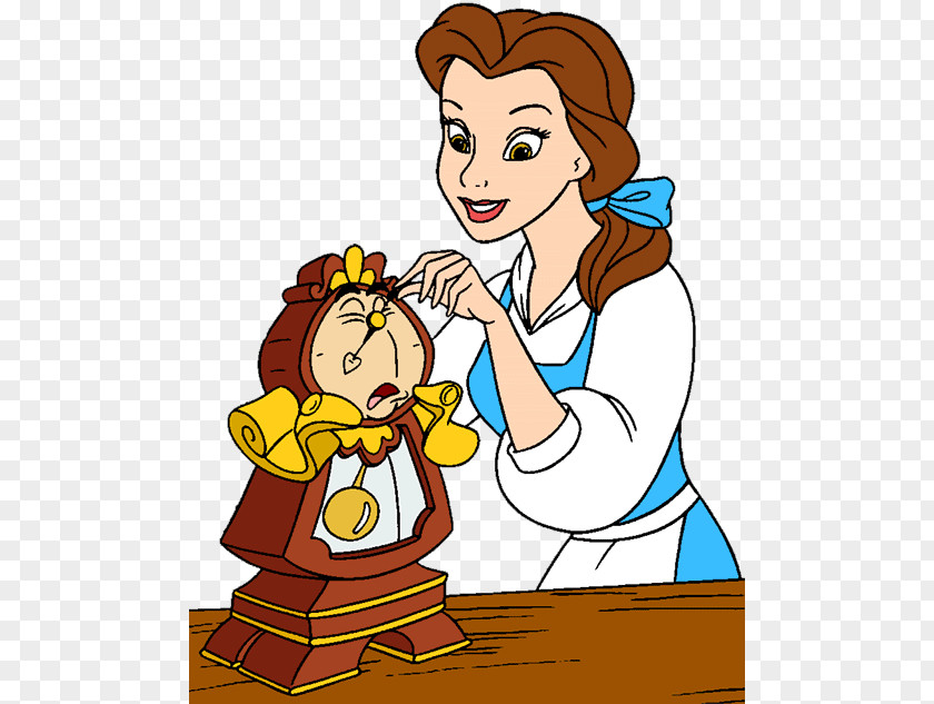 Emma Watson Belle Beauty And The Beast Cogsworth PNG