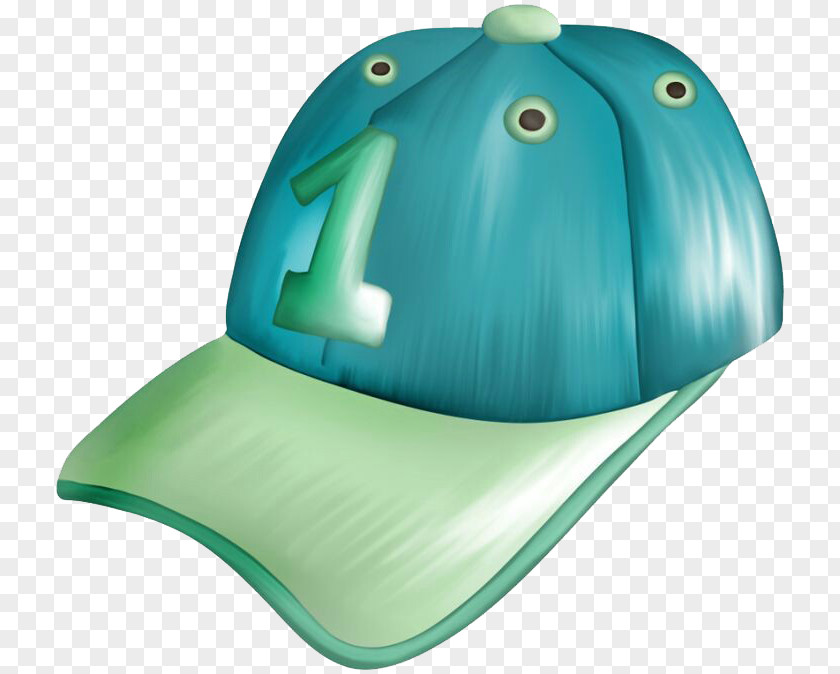 Green Baseball Cap Hat PNG