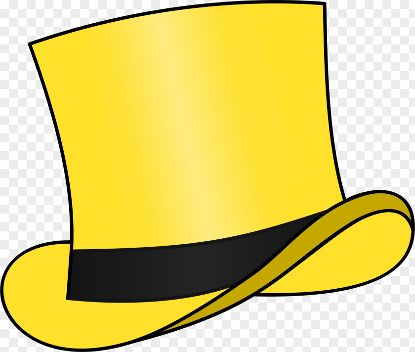 Hats Six Thinking Top Hat Yellow Clip Art PNG
