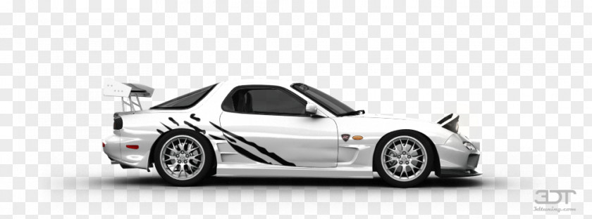 Mazda RX-7 Bumper City Car Compact Automotive Design PNG