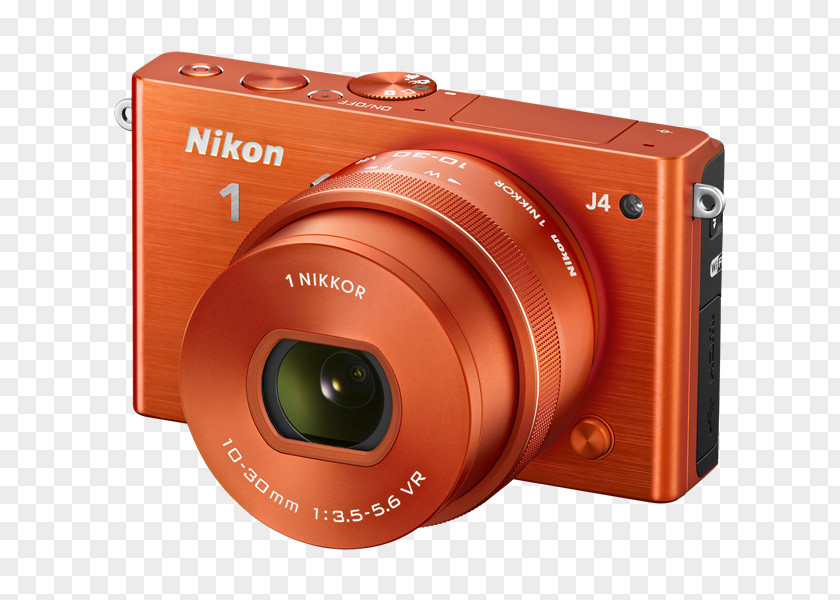 Camera Nikon 1 J4 S2 Mirrorless Interchangeable-lens PNG