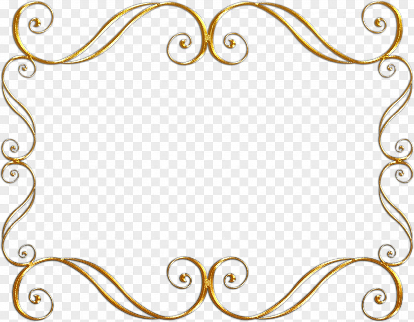 Gold Frame Clip Art PNG