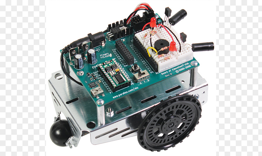 Robot Boe-Bot Parallax Inc. Kit BASIC PNG