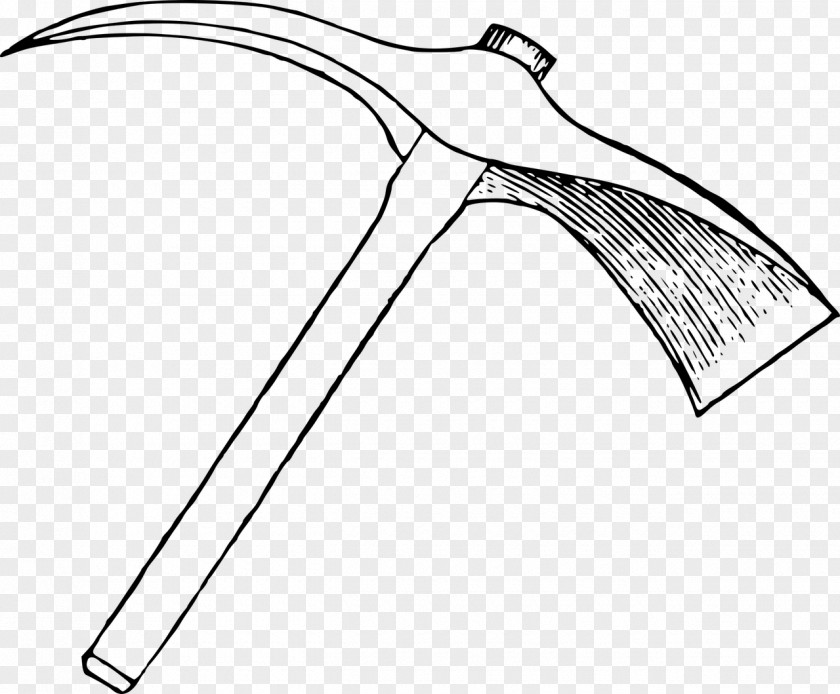 Sweep Picking Pickaxe Mattock Tool Drawing Clip Art PNG