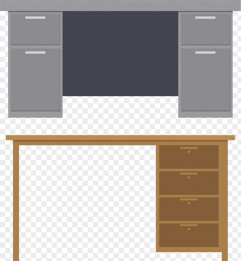 Creative Business Desk Office PNG