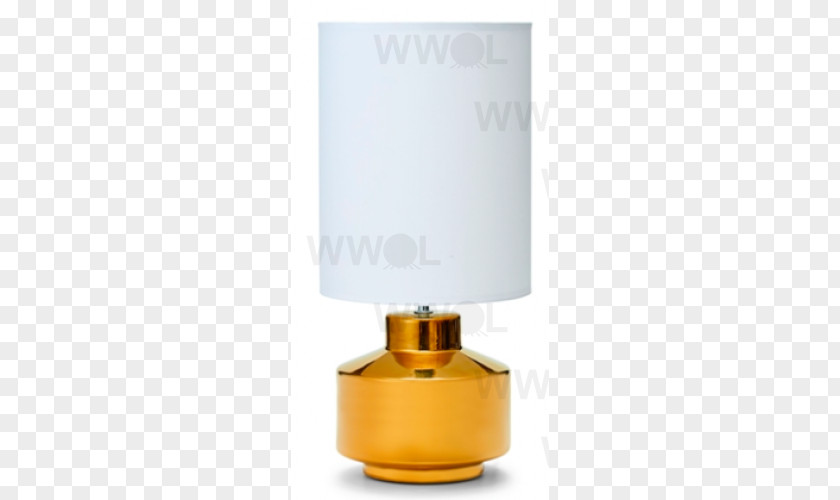 Golden Table Lamp Electric Light Ceramic Salt Lighting PNG