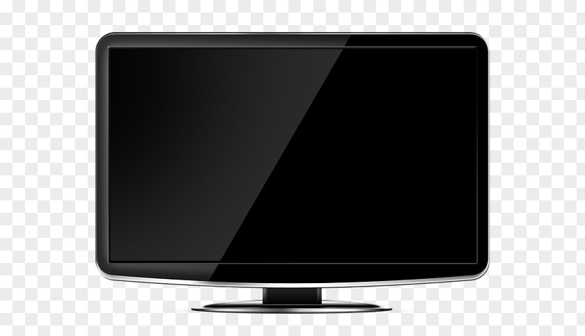 LED-backlit LCD Television Liquid-crystal Display Computer Monitors Set PNG