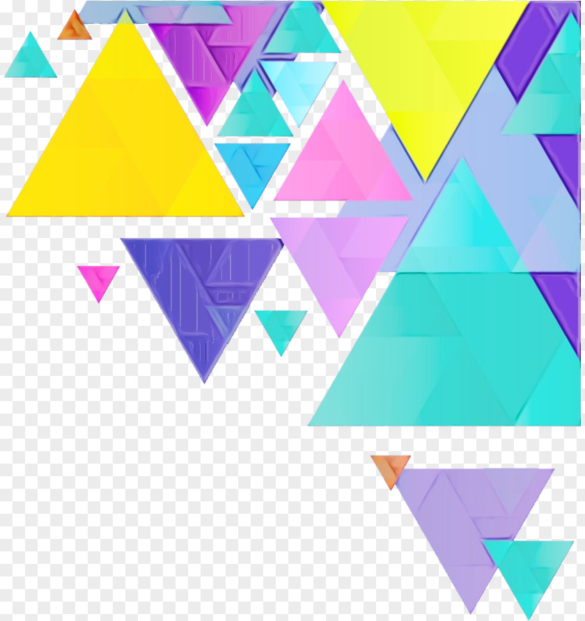 Line Purple Triangle Pattern PNG